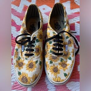 Sunflower Vans, women’s 9.5